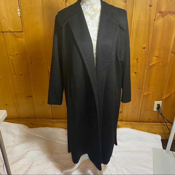 Gloria Gay Jackets & Blazers - 1950s Gloria Gay black wool coat, site Petite